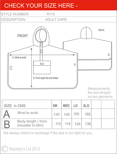 Adult Cape R118 custom image