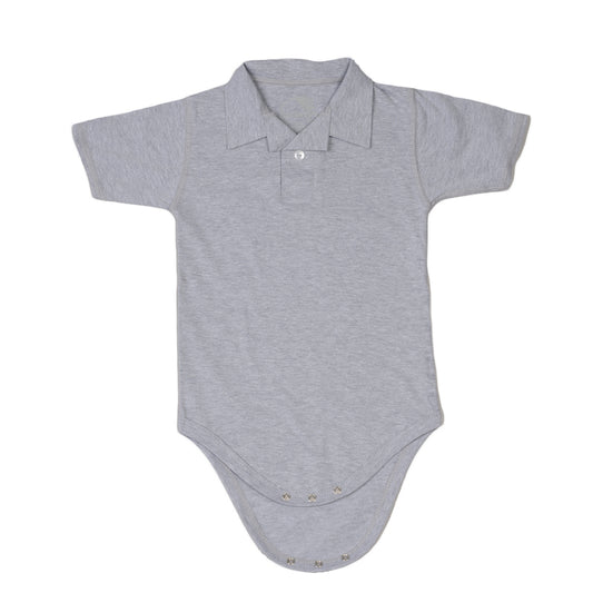 R53 Children Cotton Popper Polo Shirt