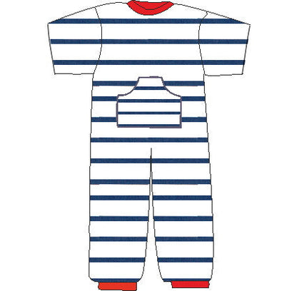 R213 Adult Onesie S/S Pyjama